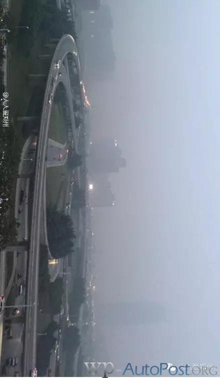 震撼！一张航拍看懂郑州雾霾有多严重