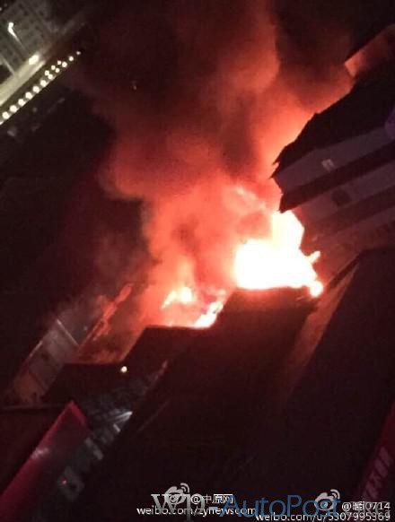 郑州昨晚发生两起火灾 暂无人员伤亡