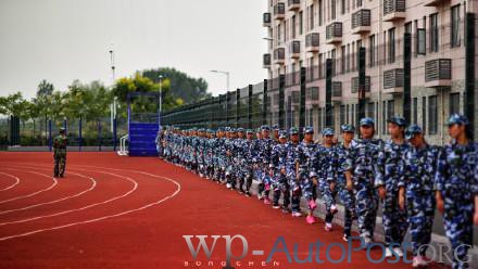 郑州一高校这样的军训 你见过吗？