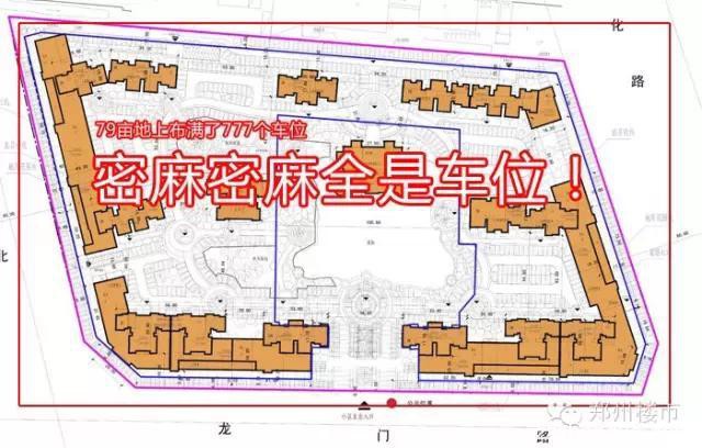 关于人车分流：听广告和售楼部瞎忽悠，不如自己学着来看规划图