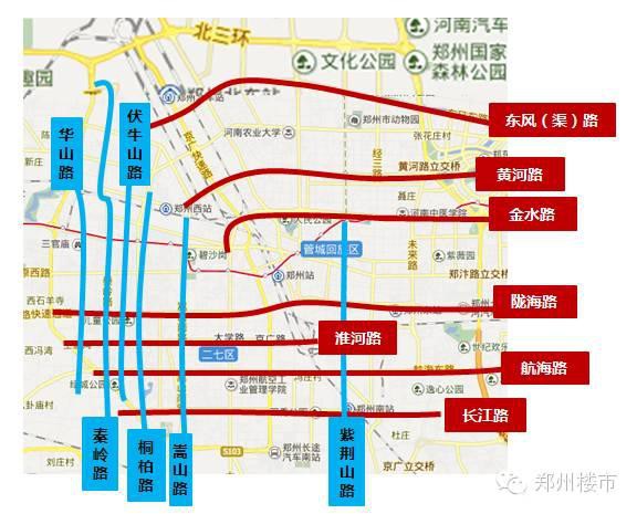 8张图看郑州：你可知主城区的山水画？东区的天地会？