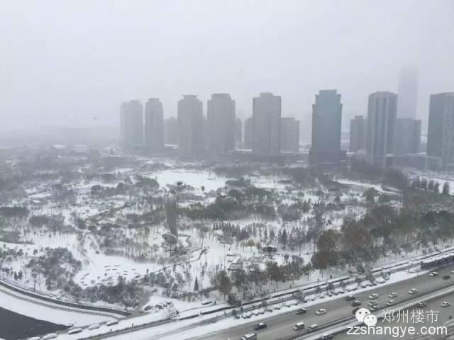 2015年的第一场雪：郑州的美与郑县的涩