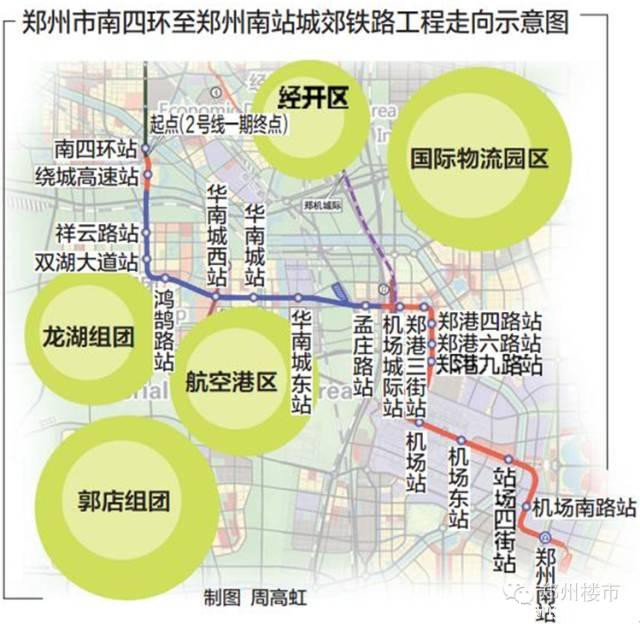 迄今为止最准确的郑州地铁1到5号线的站点设置和开通时间