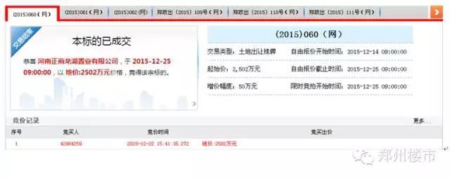 12.25日土拍| 龙湖镇正商智慧城地块底价成交