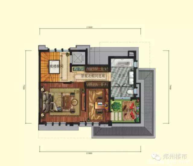 万科TOP系落地郑州绿博的首个别墅：兰乔圣菲长啥样？(多图)